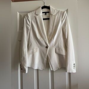White House Black Market Ivory Blazer